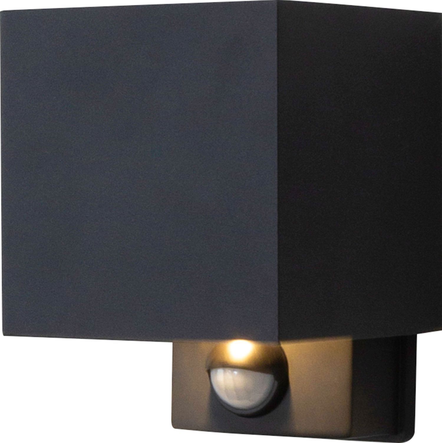 Applique LED Détecteur de mouvement Anthracite Up Down IP54