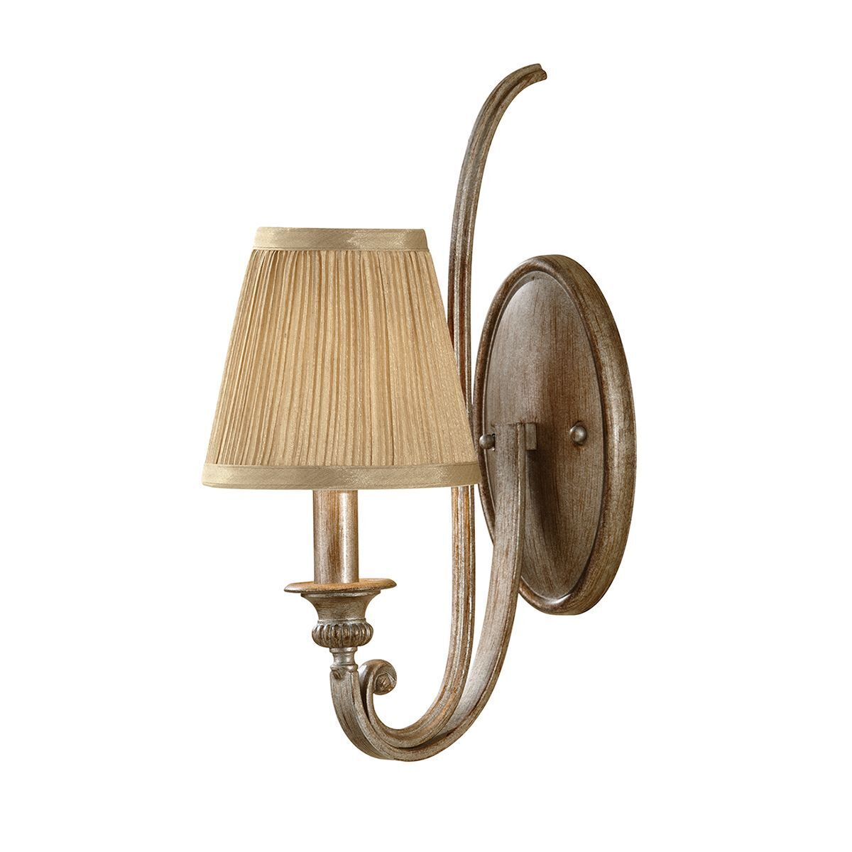 Applique murale Abat-jour en tissu Classique et confortable SAMISE Lampe, Bronze, Leuchter