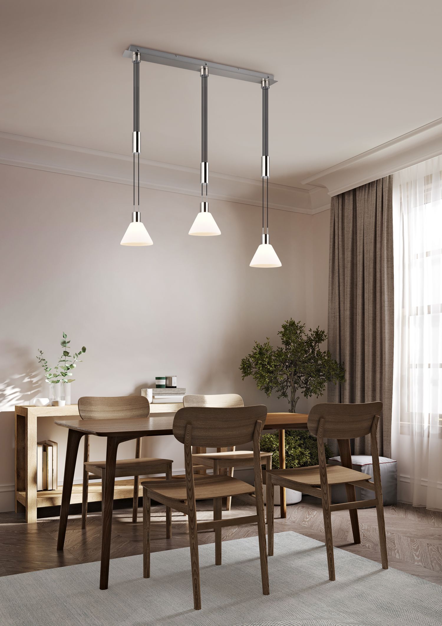 Esszimmer, Esstisch, Tisch, Leuchte, Innenarchitektur