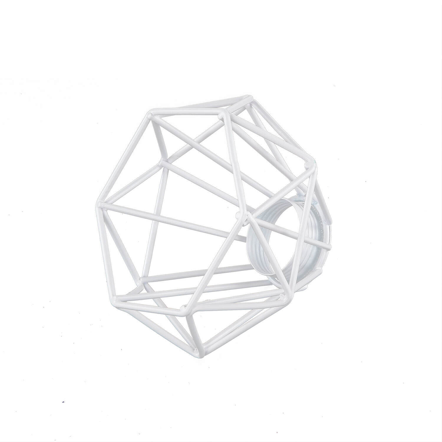 Abat-jour rétro blanc, lot de 4 pour lampe de table E14 Sphäre, Zubehör, Diamant, Edelstein, Schmuck