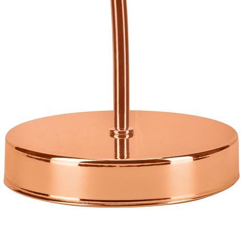 Lampe de table en métal cuivre Moderne H:32cm Lampe