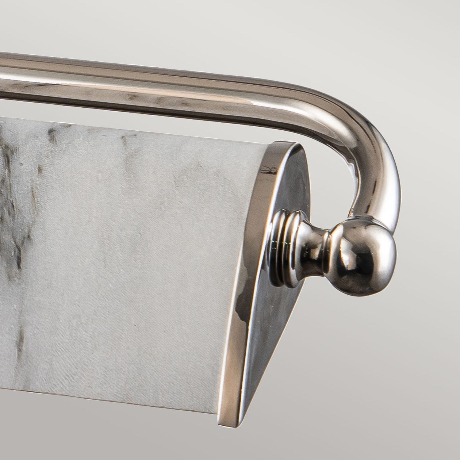 Bilderleuchte Marmor Optik 70 cm 4x E14 verstellbar Vintage Papier, Handtuch