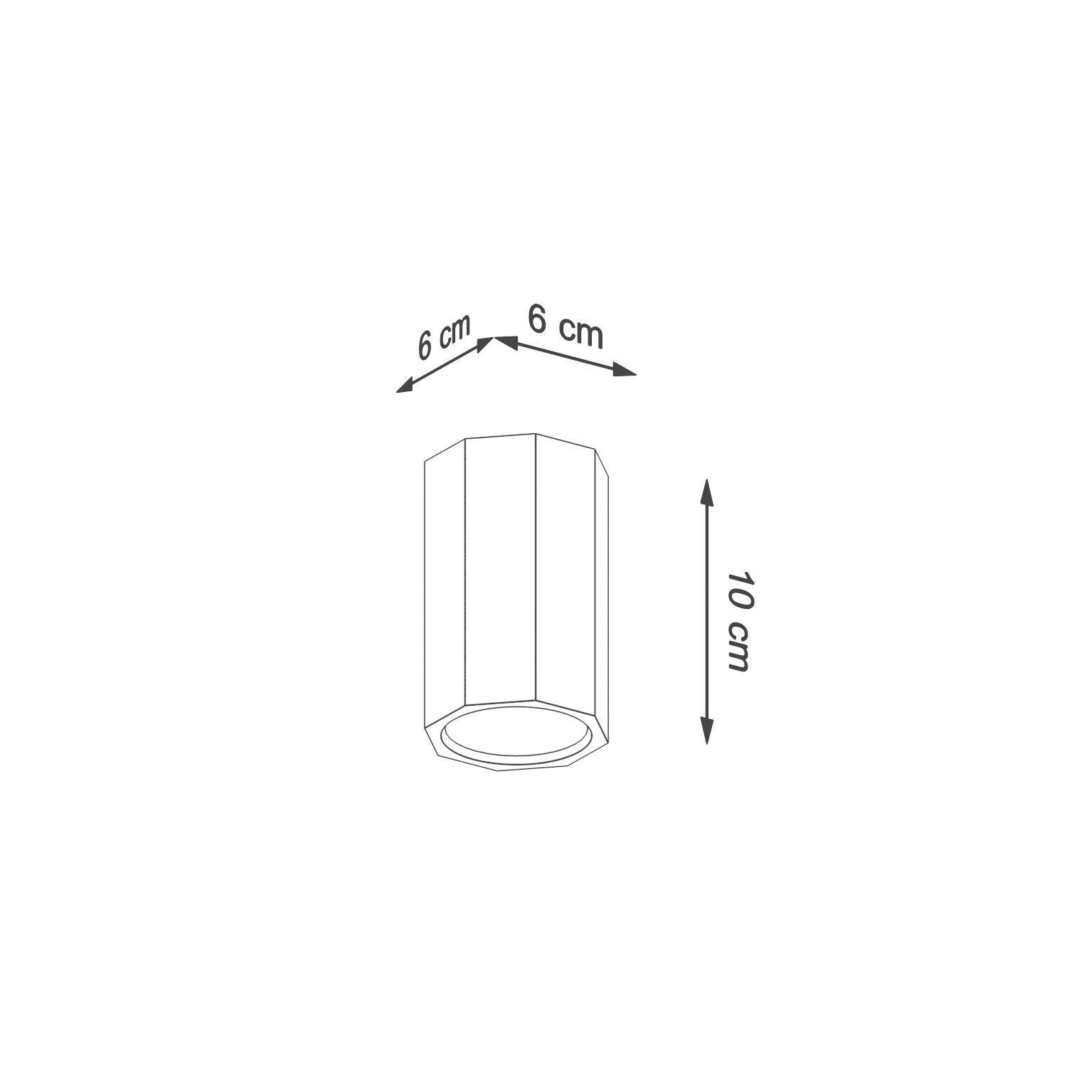 Plafonnier bois H : 10 cm petit plat faible éblouissement GU10