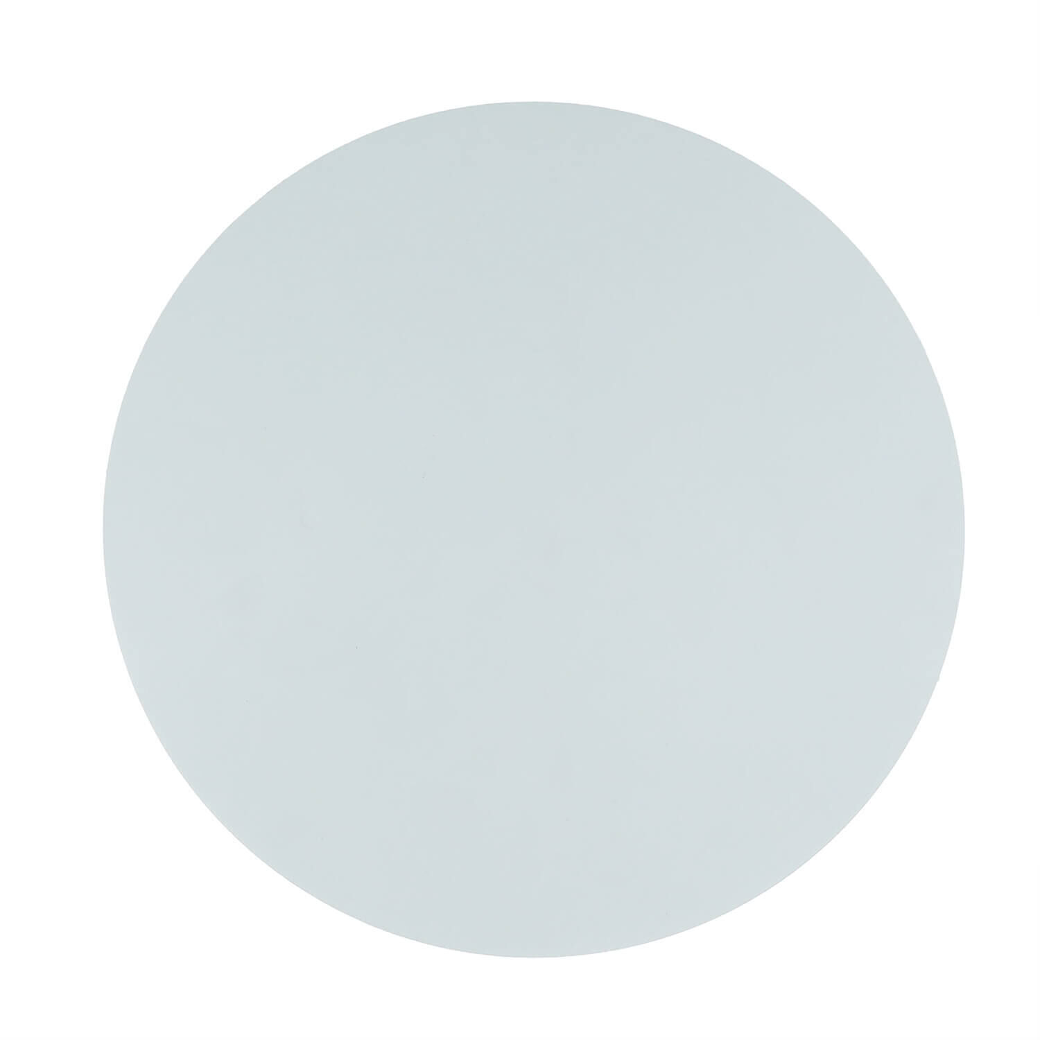 Applique murale Blanc Métal Ø 40 cm rond plat Moderne