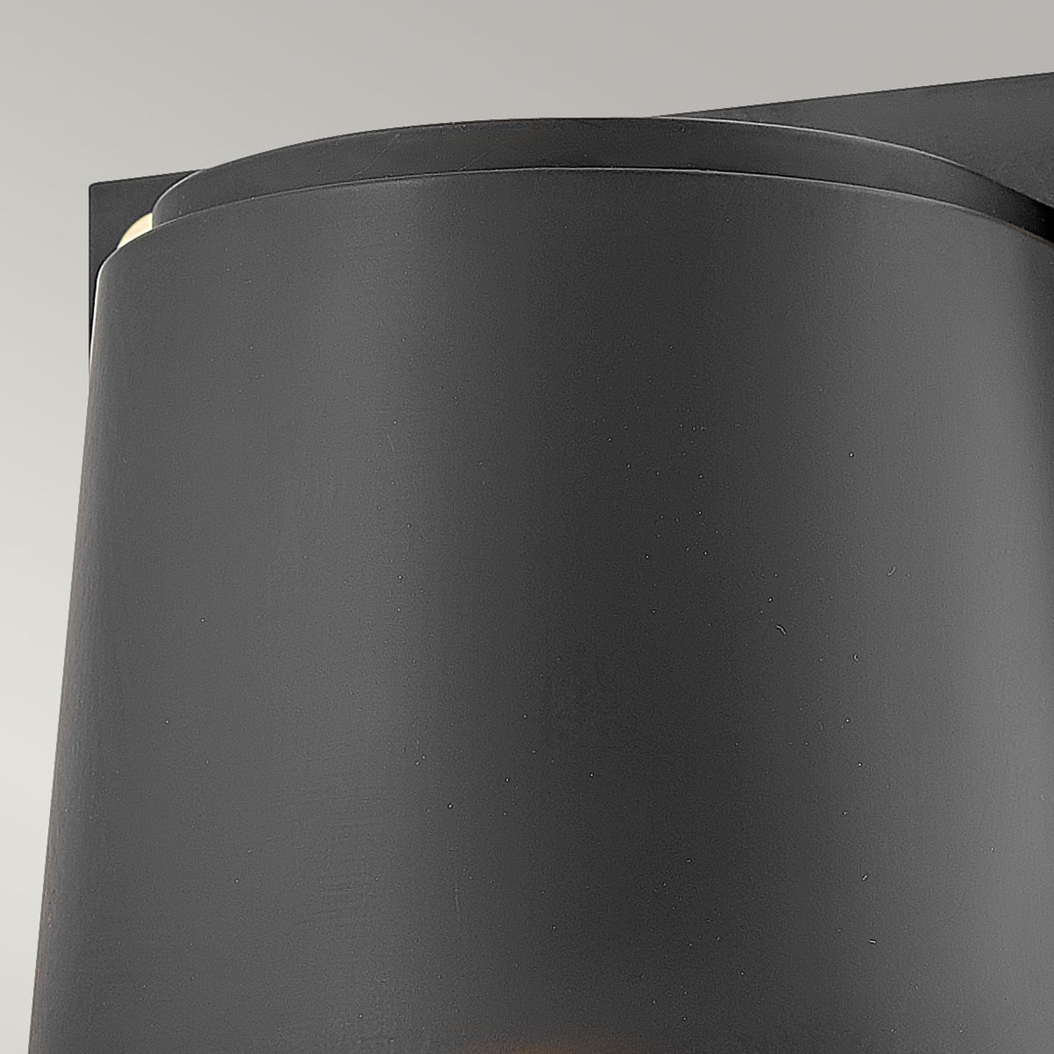 Downlight extérieur noir IP44 avec LED GU10 3000 K petit Lampe