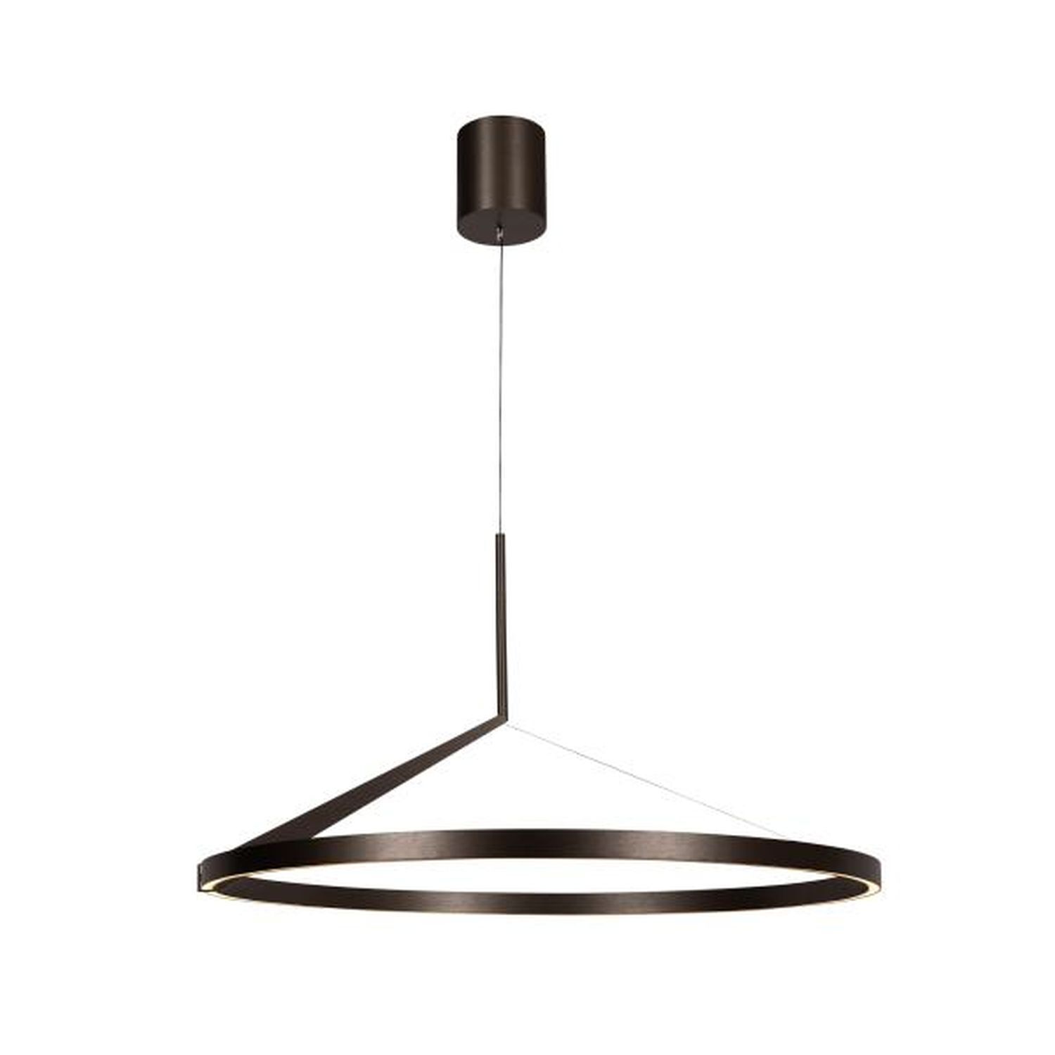 hängende Lampe, Kreisform, Ringe, Metall, Bronze