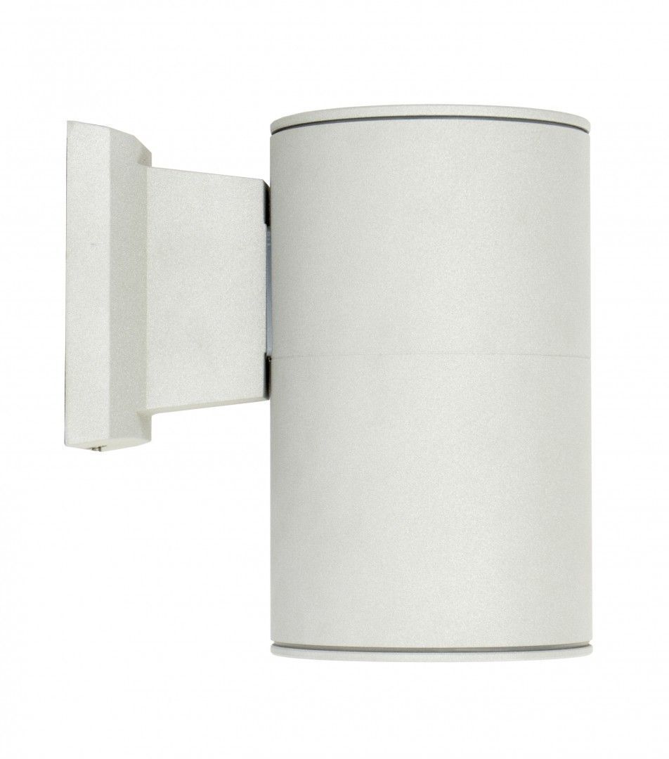 Applique murale extérieure compacte ronde IP54 aluminium H:19cm