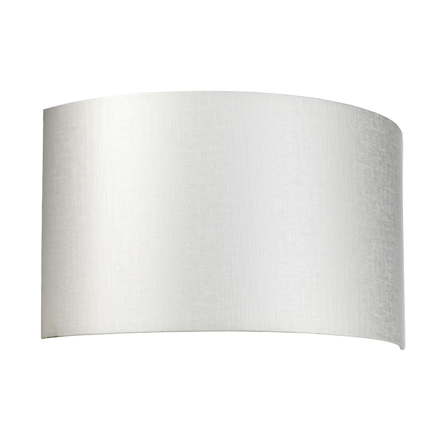 Applique Up Down en chrome crème tissu soie artificielle