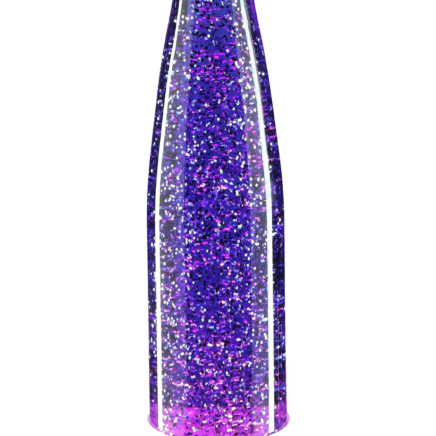 Lampe à Lave Paillette Violet Blanc LED Cadre décoratif OLI Flasche, Glitter, Krug
