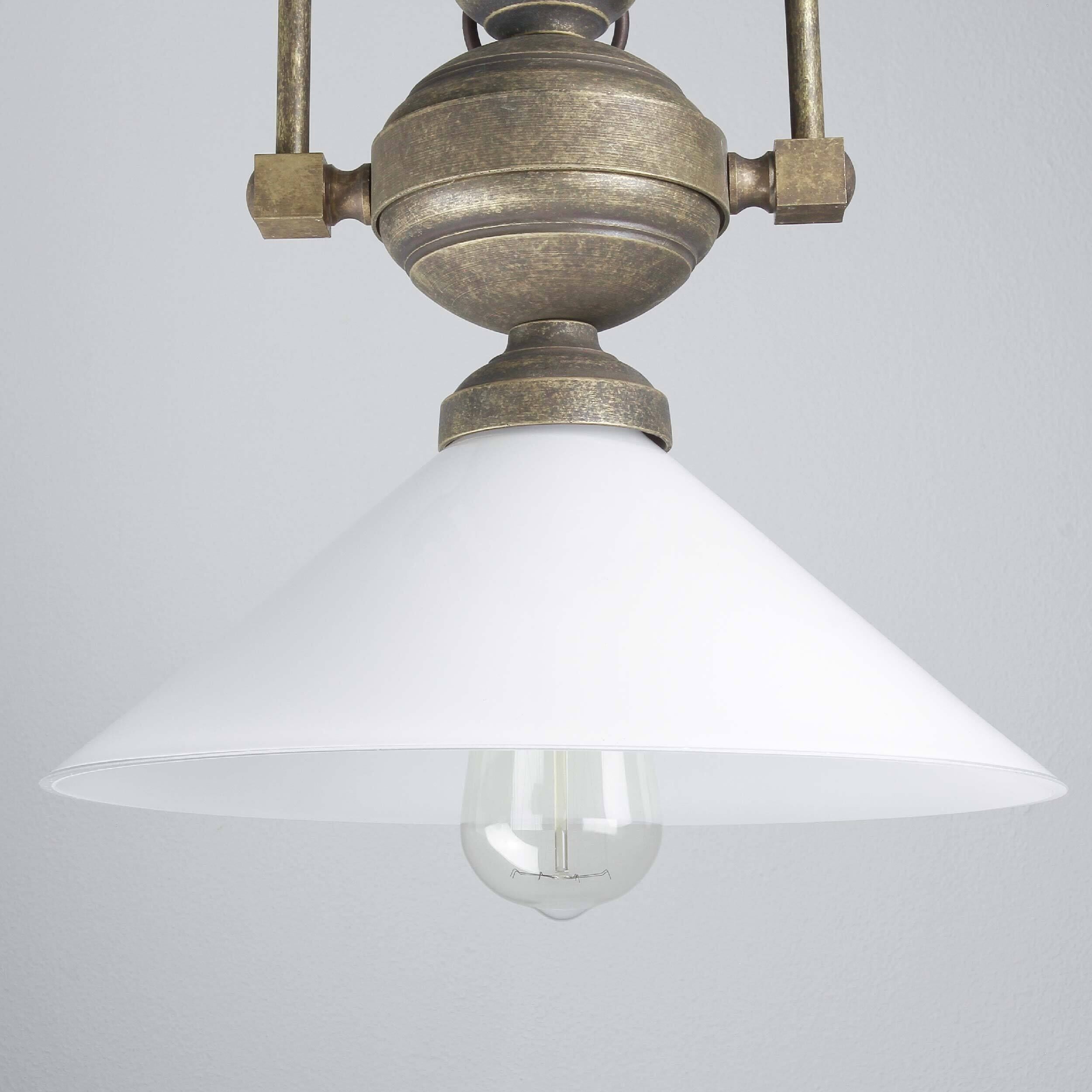 Suspension rustique Lampe à suspendre E27 Fiordo Leuchte, Lampe, Deckenventilator, Elektrisches Gerät, Bronze