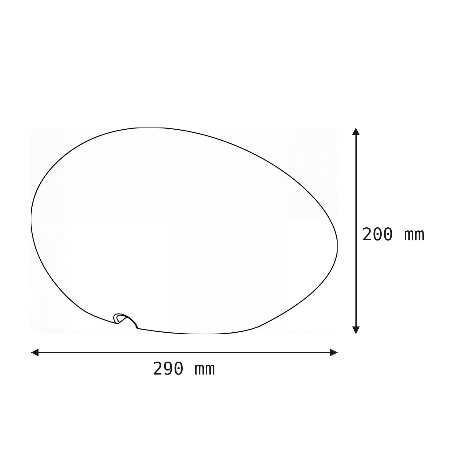 le126725-bodenleuchte-terrasse-garten-aussen-kunststoff-modern-minimalistisch-weiss-05 eierförmig, ovaleso, abmessungen-290x200, diagramm, messung