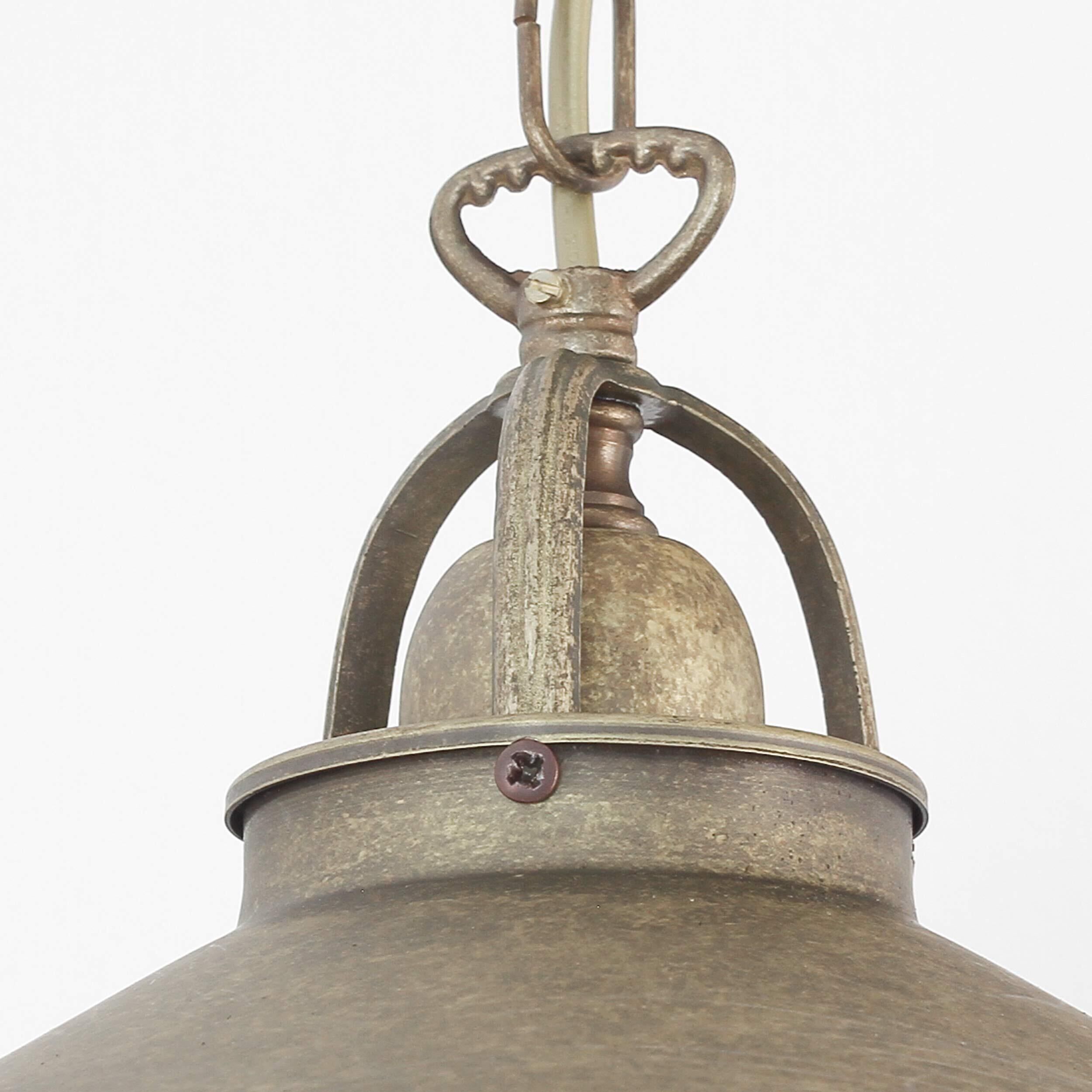 Suspension Bronze Antique Grande main