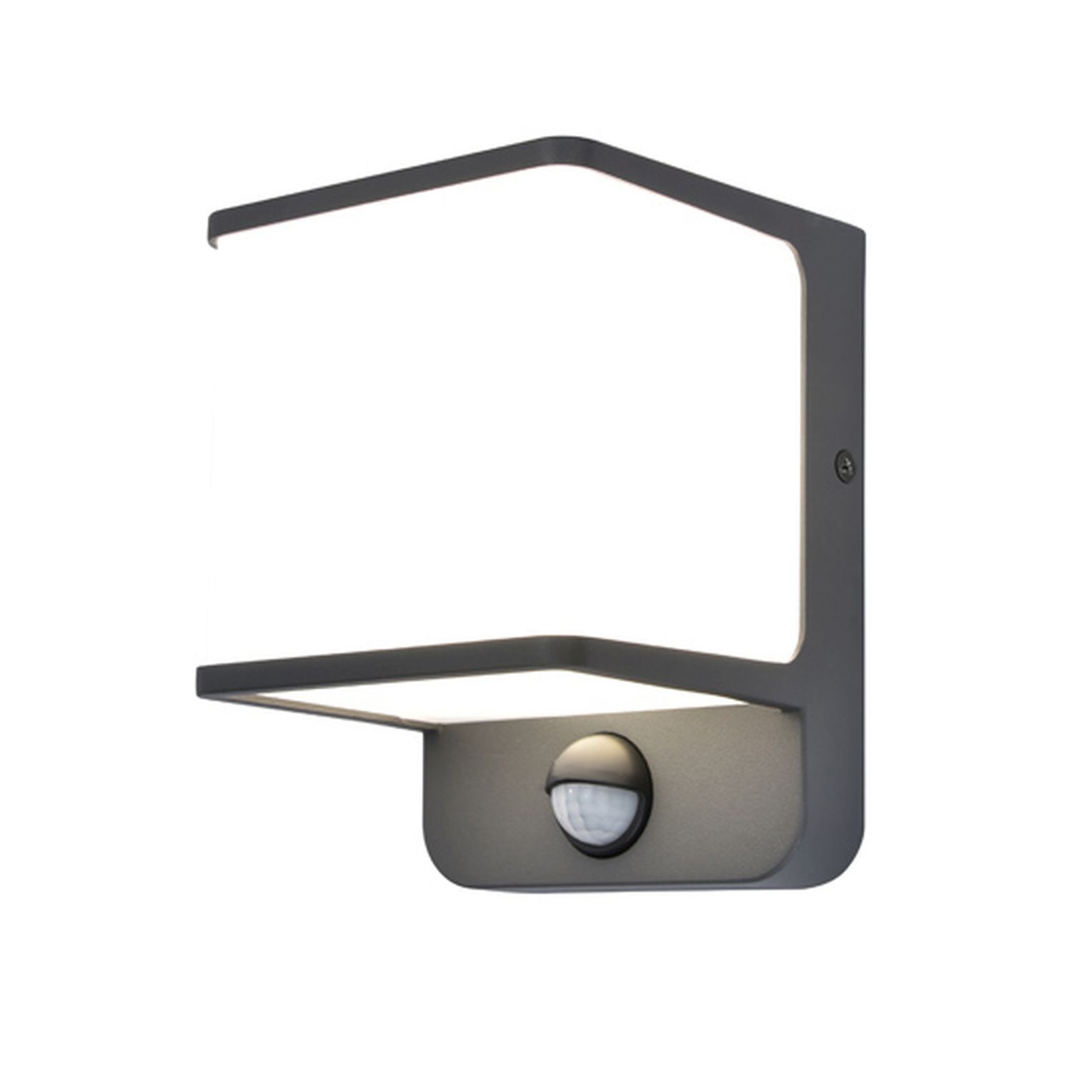 Applique murale LED Détecteur de mouvement IP54 4000 K Aluminium