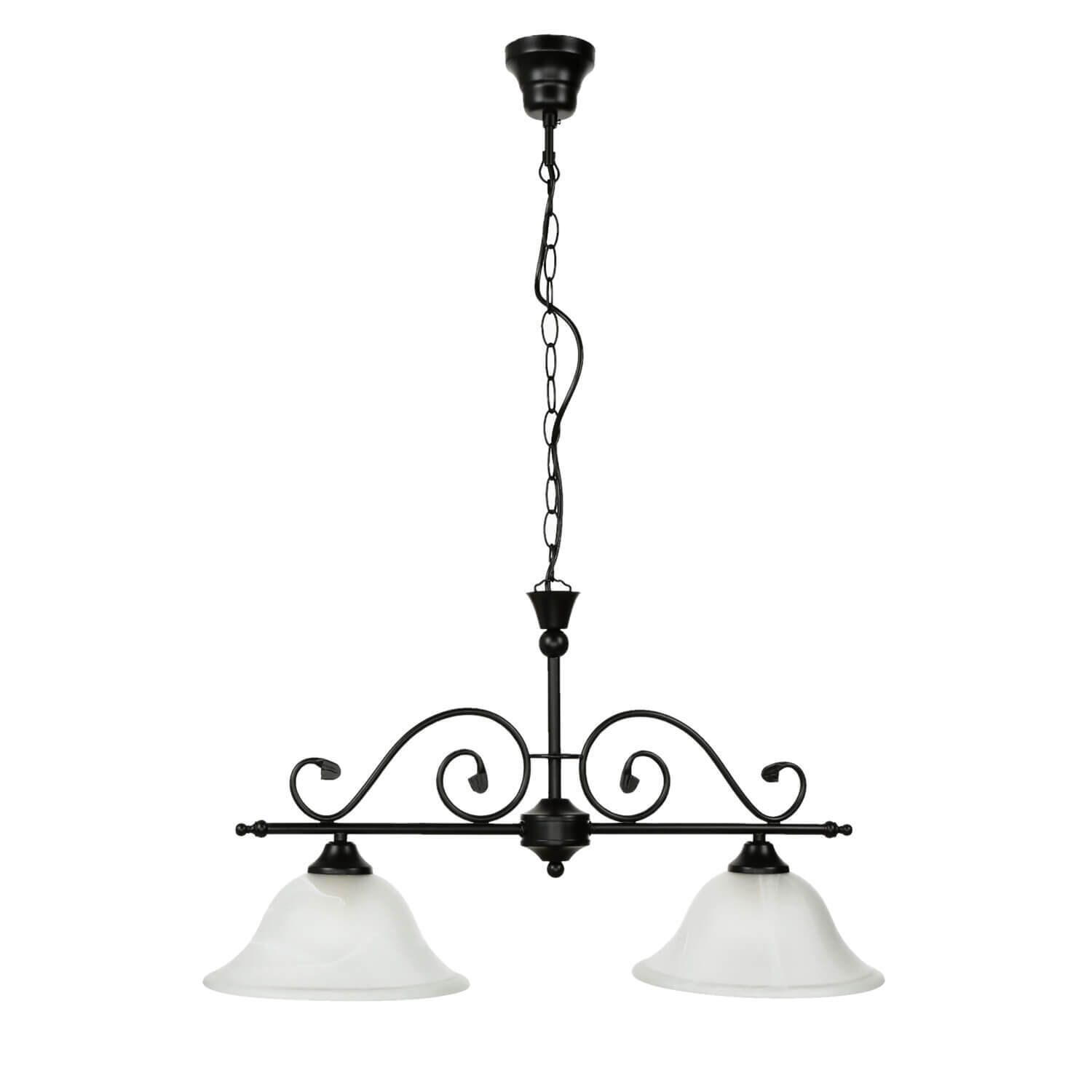 Lampe à 2 flammes suspendue DOROTHEA style campagnard Leuchter, Lampe, Leuchte