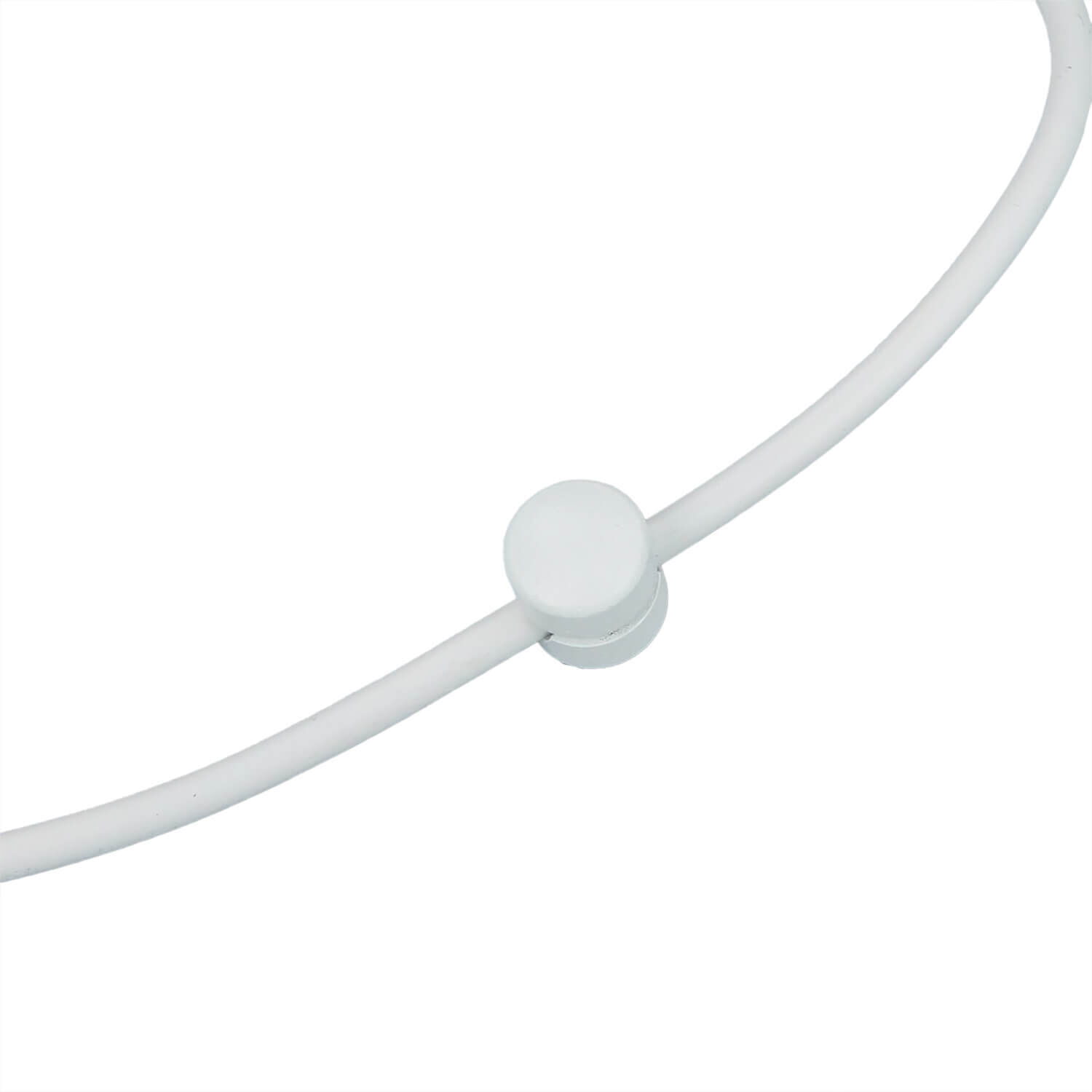 Suspension blanche avec prise de courant FLEXIO