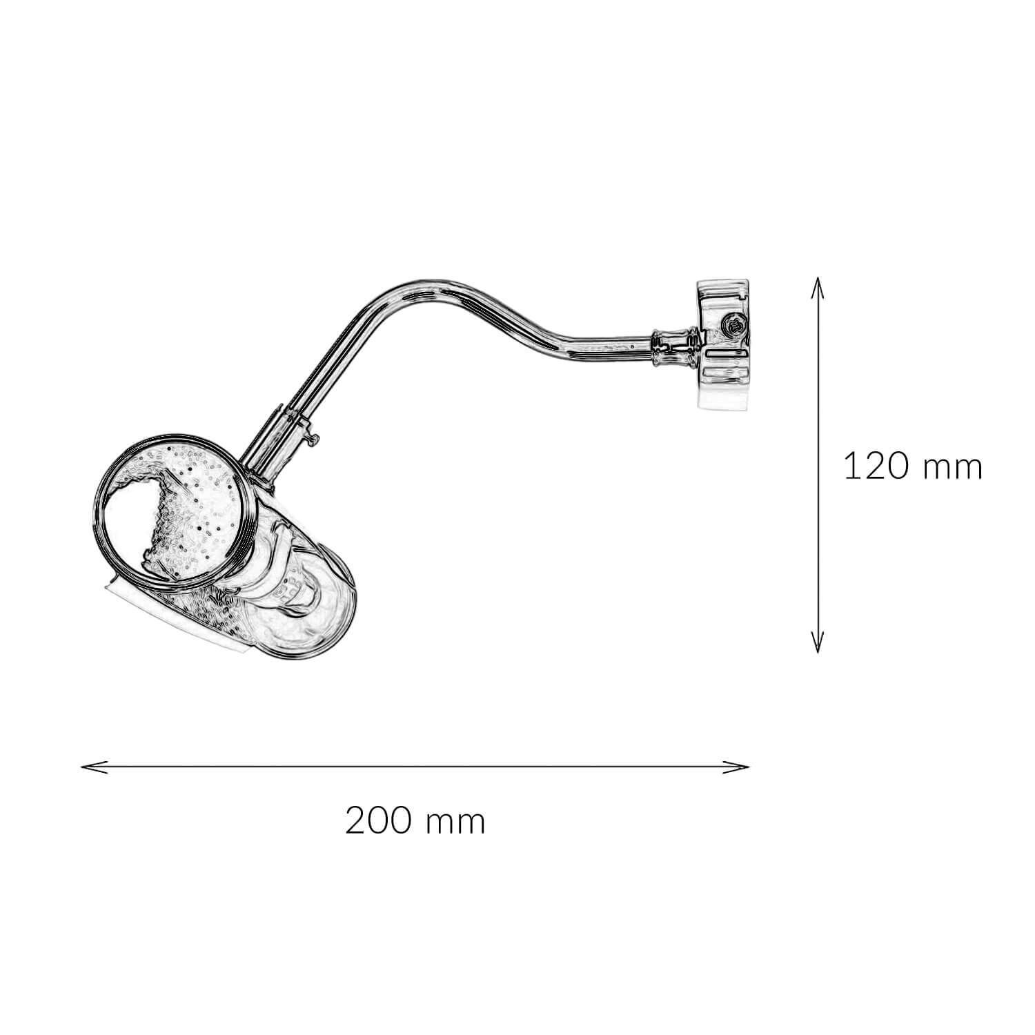 Bilderleuchte Echt-Messing Vergoldet 24K 40cm Drinnen