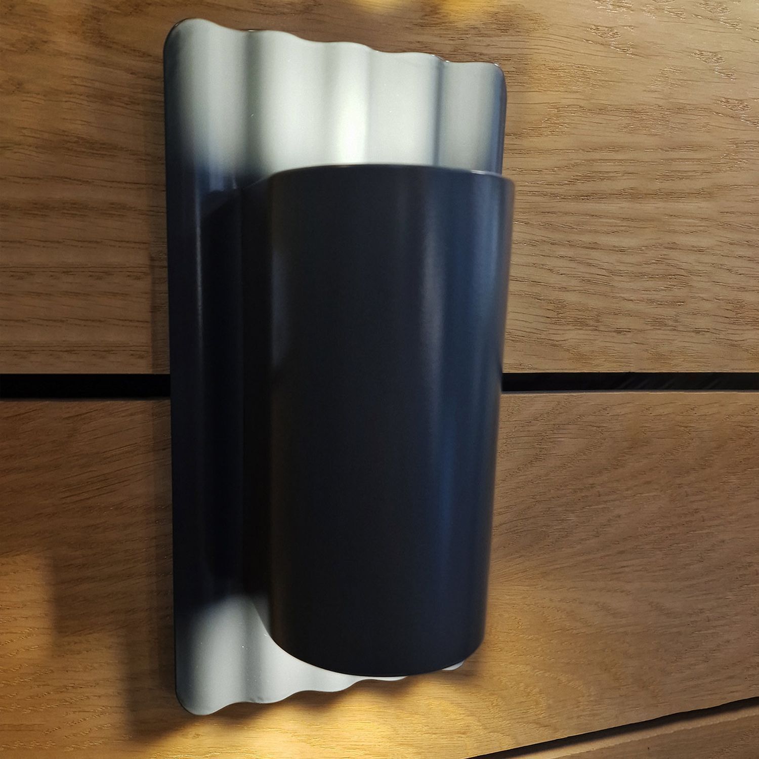 Up Down Applique extérieure acier inoxydable verre hauteur 26 cm IP44 Drinnen, Innenarchitektur