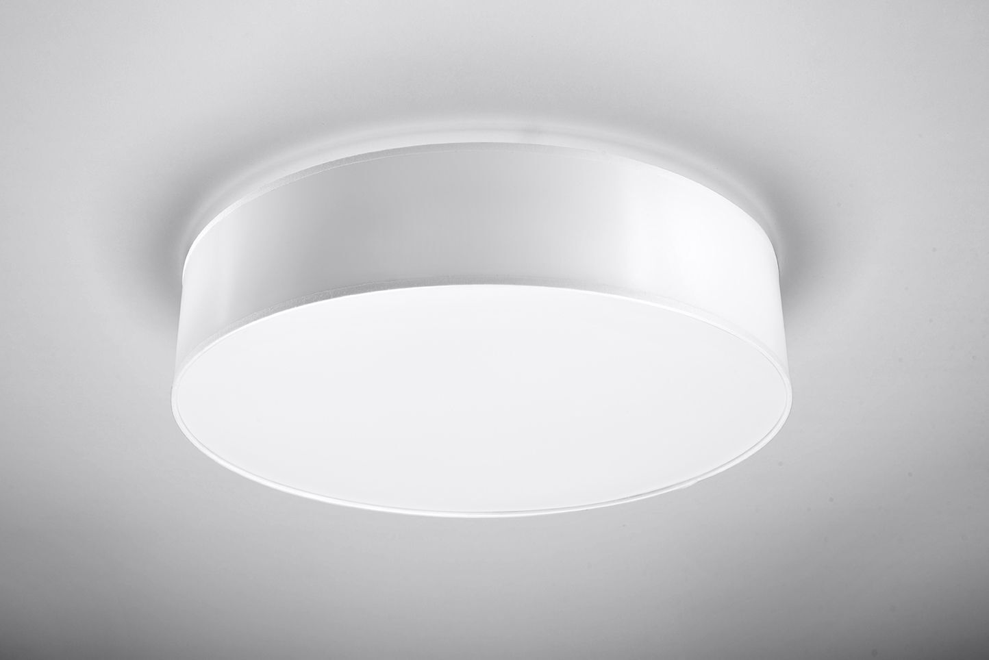 Plafonnier blanc rond Ø 55 cm 4x E27 faible éblouissement Moderne