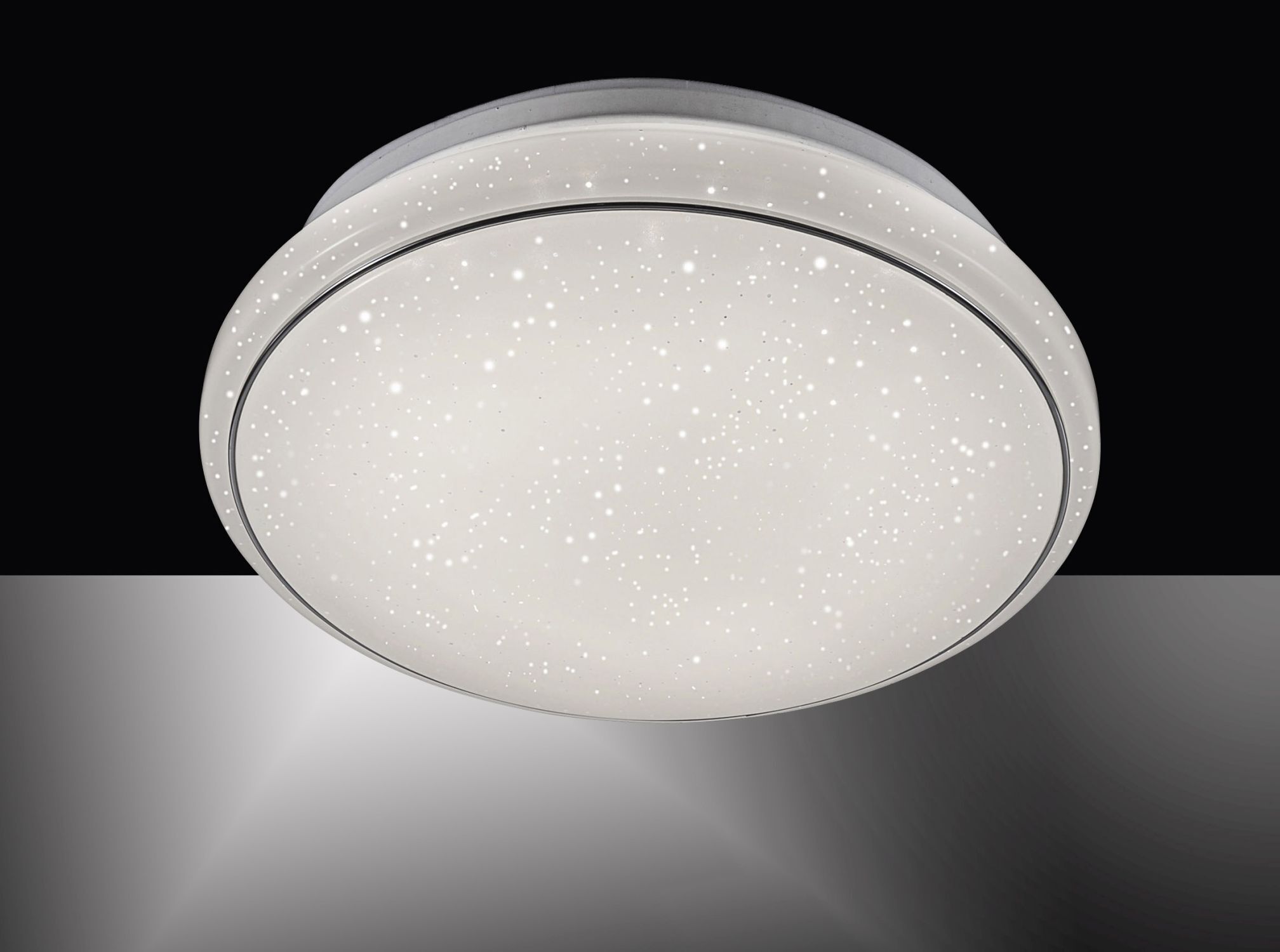 Plafonnier LED Ciel de nuit Timer Ø35 cm 3000-5000 K Deckenleuchte, Teller, Leuchte