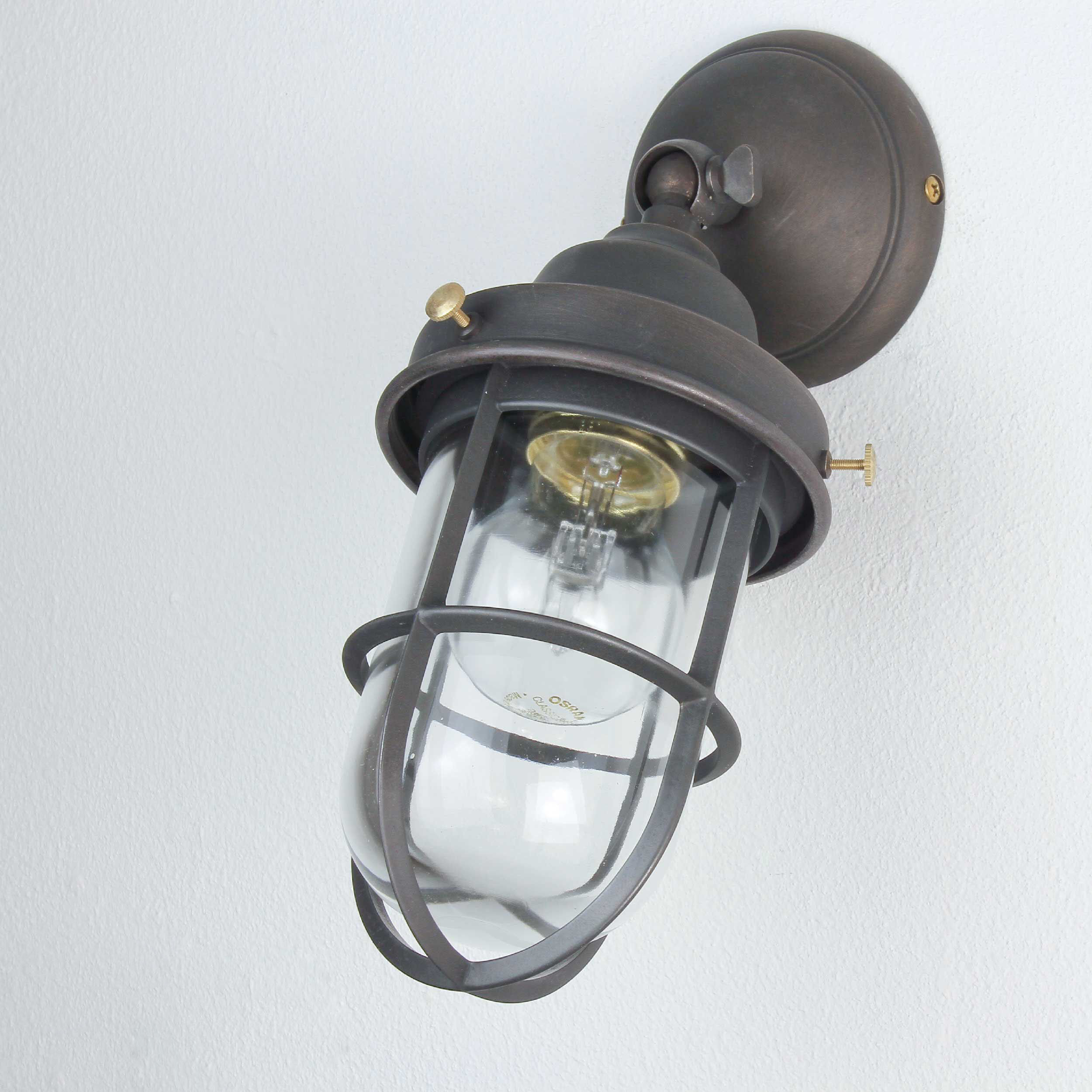 Applique murale d'extérieur en laiton véritable en bronze Leuchte, Lampe, Deckenleuchte