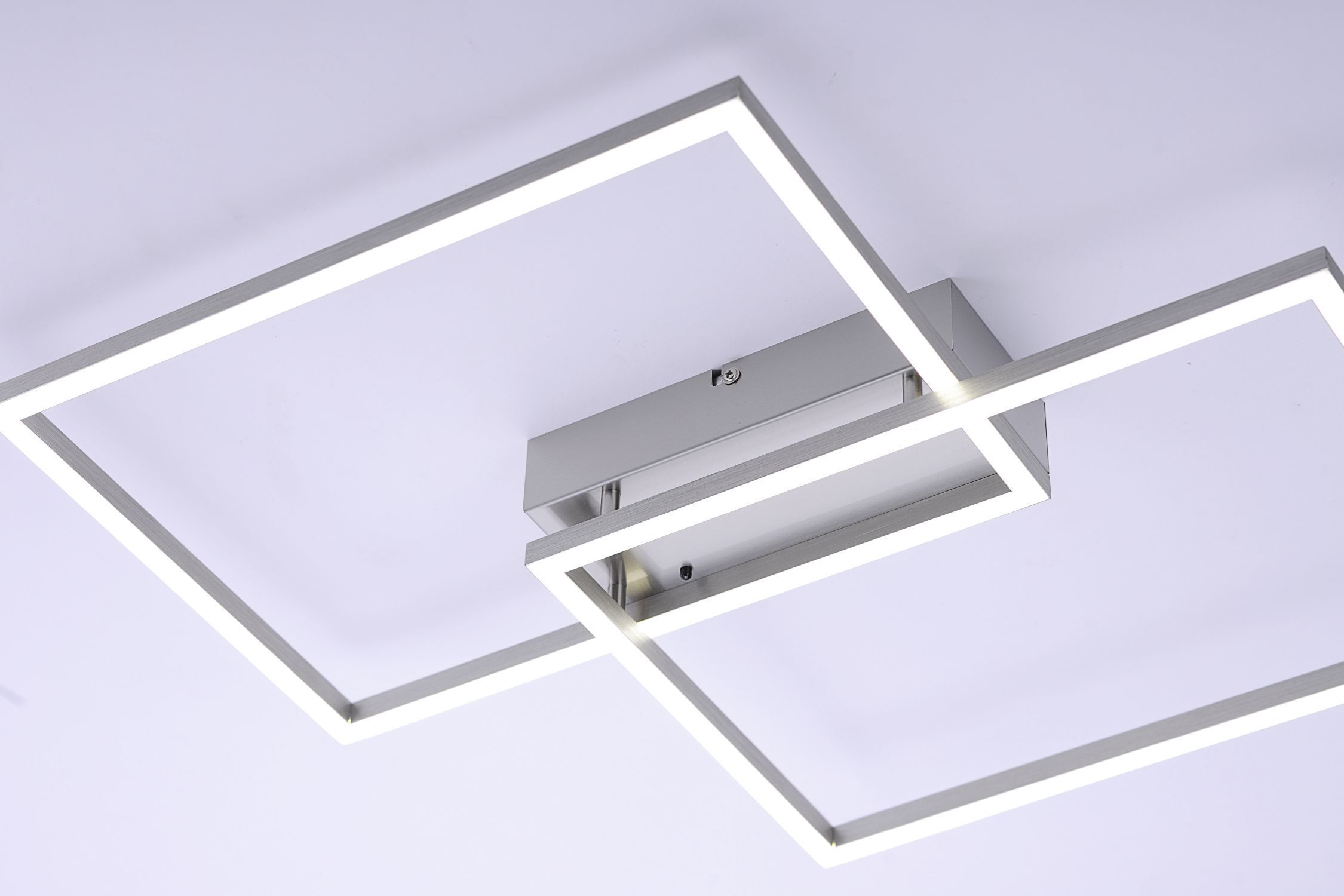 Lampe de plafonnier LED en acier L:50,4 cm 2700-5000 K dimmable Deckenleuchte, Gerät, Deckenventilator, Elektrisches Gerät