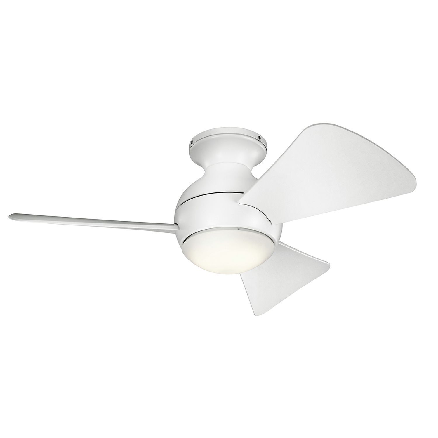 Ventilateur de plafond avec télécommande Eclairage LED Ø86cm