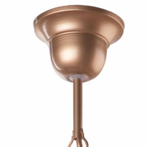 Lampe à suspendre brune en métal 5xE27 Art Nouveau Table à manger