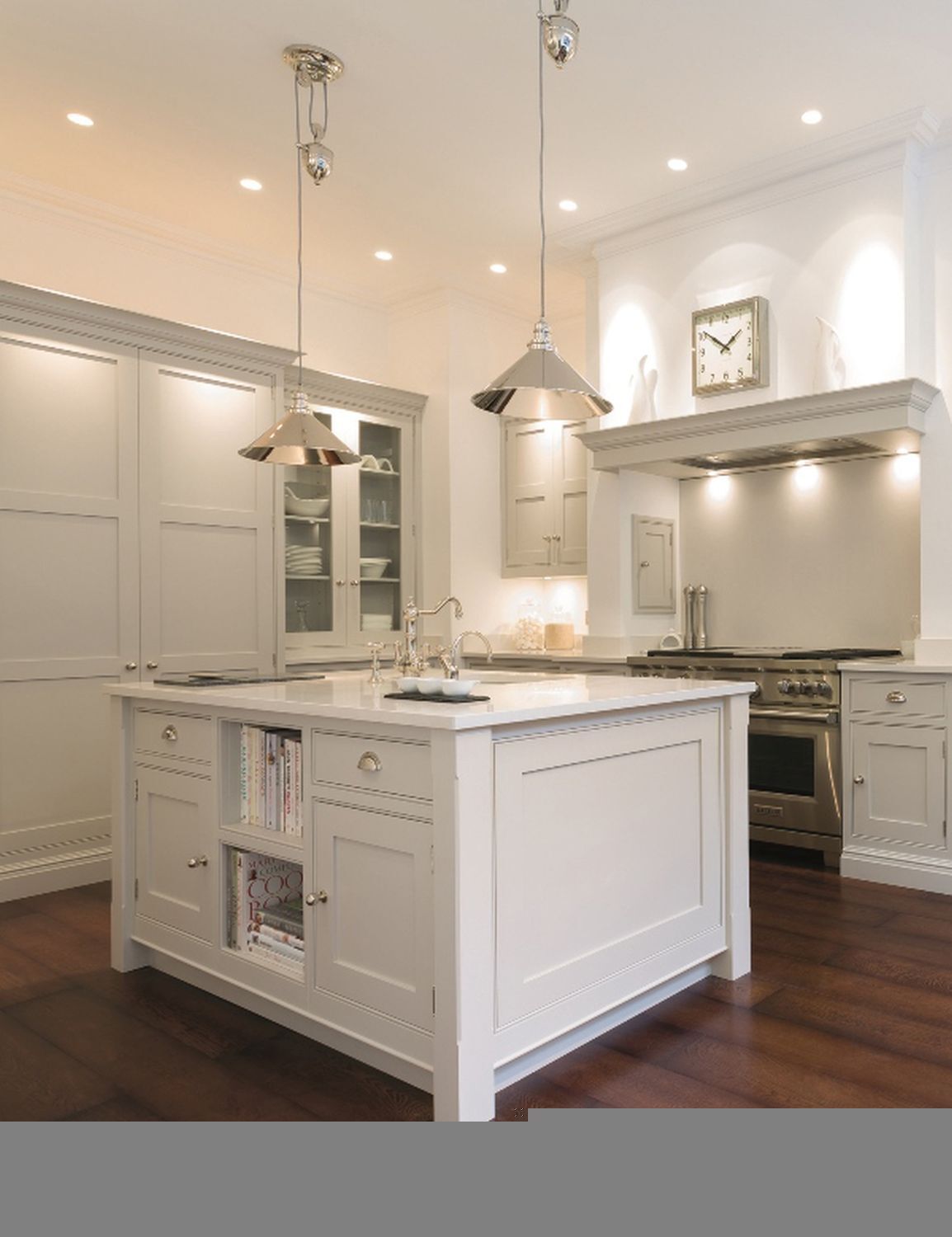 Drinnen, Küche, Innenarchitektur, Kücheninsel