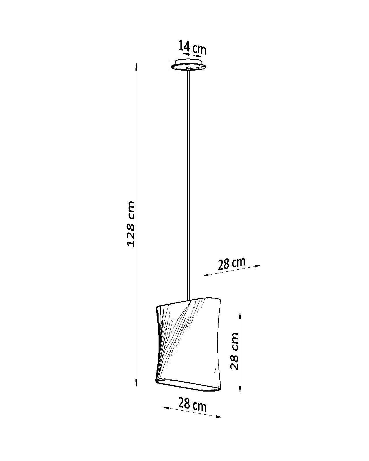 Lampe à suspendre Noir Tissu Abat-jour Moderne E27 GINAN