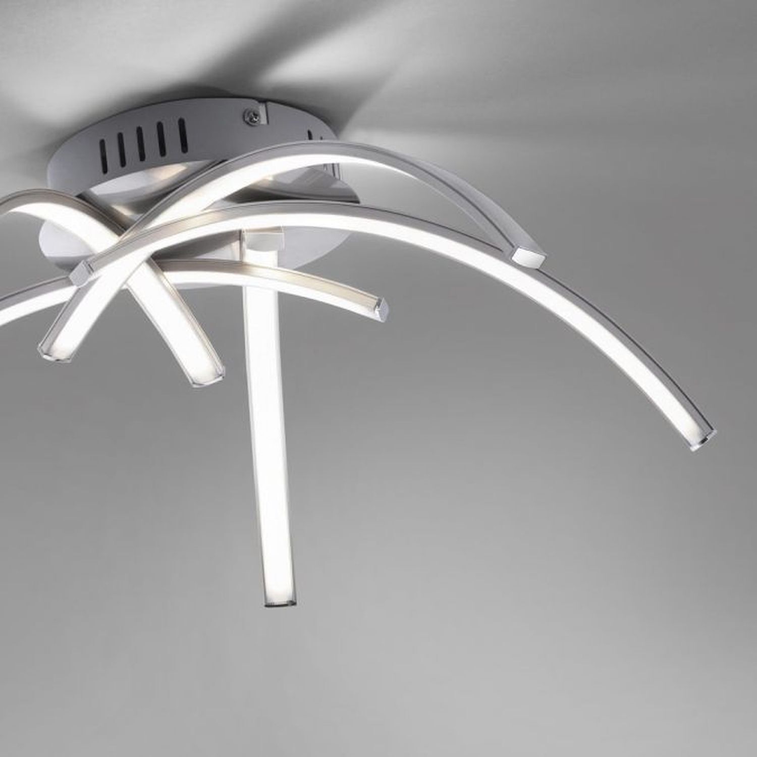 Plafonnier LED métal en acier 3000 K 445 lm L:47 cm