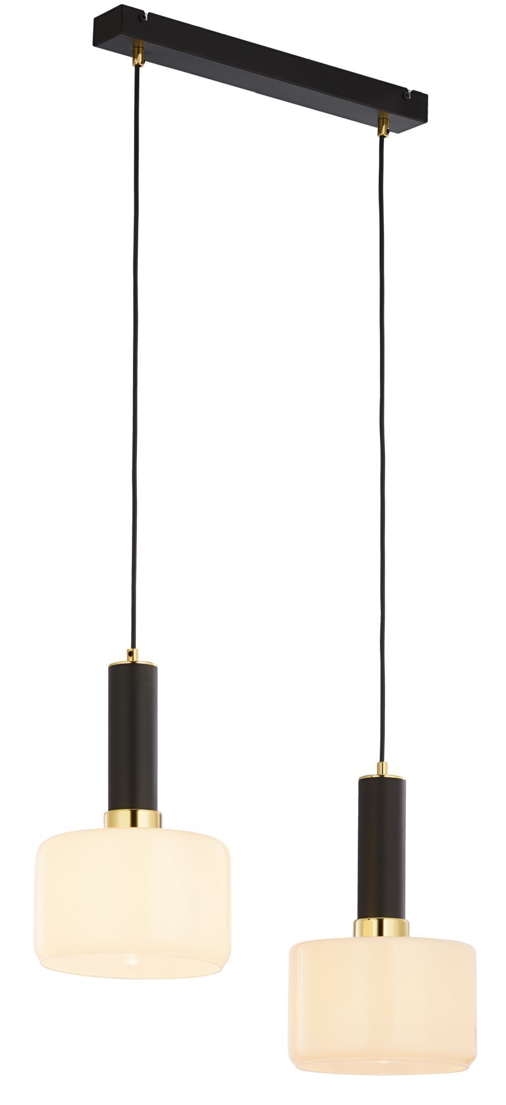 Métal Lampe à suspendre Verre à faible éblouissement L:52cm E27 Moderne