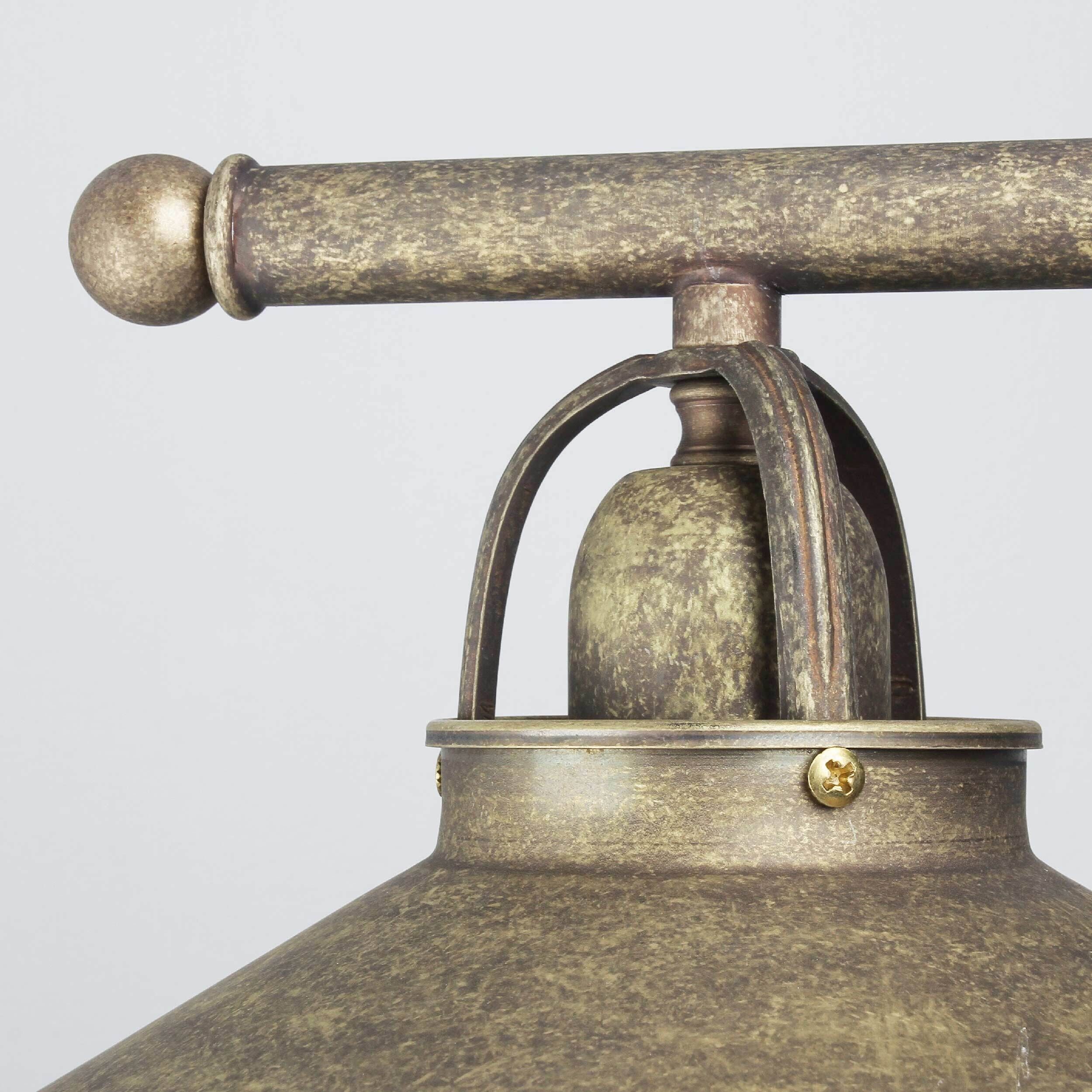 Rustikale Hängeleuchte Country Bronze Antik Bronze, Mace Club, Waffe