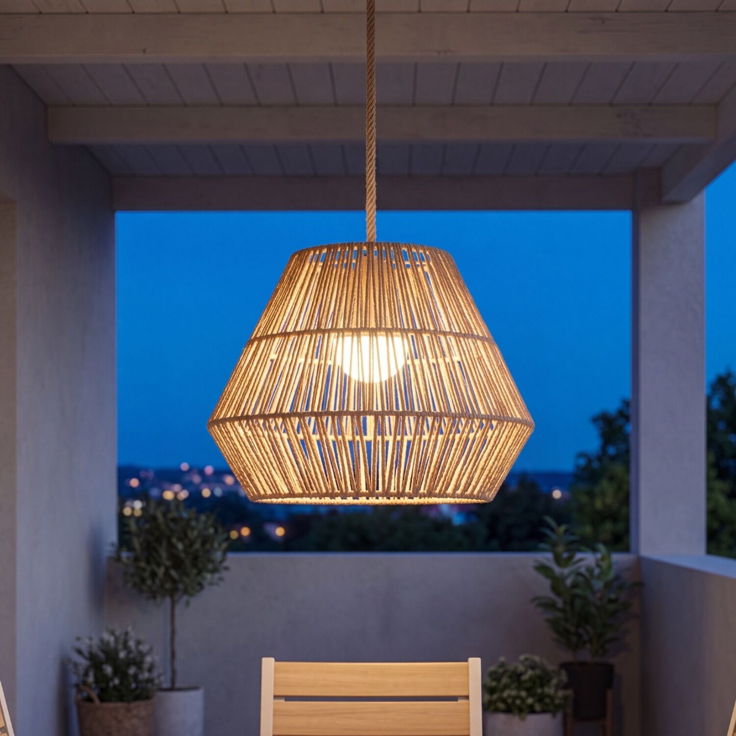 haengeleuchte-aussen-aussenbeleuchtung-led-modern-warpe-1x-led-mit-9w-natur-modern-naturfaser-fuer-garten-terrasse-le110940-01 hängende lampe, gewebte lampenschirm, holz-pendant, außenbeleuchtung, warme Beleuchtung
