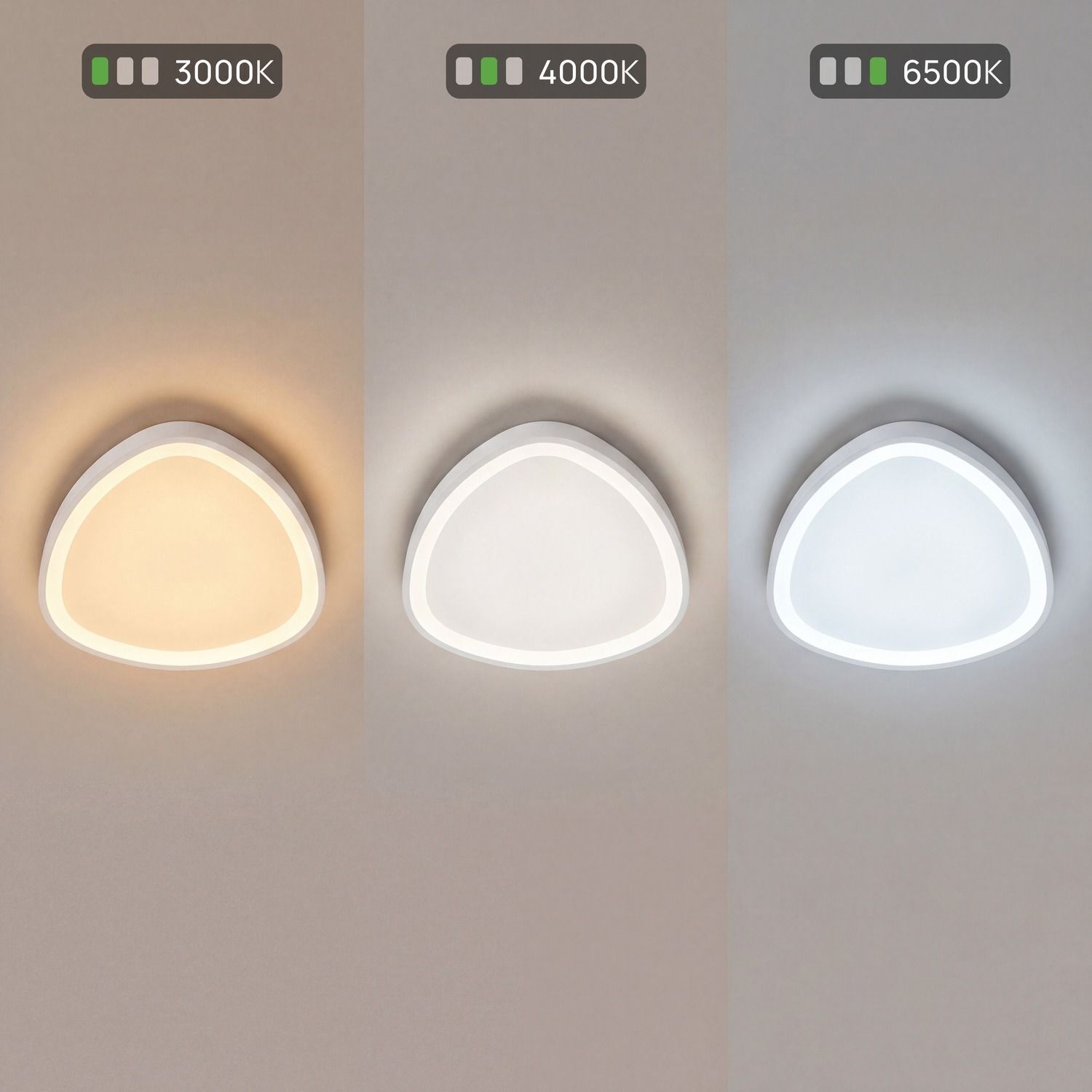 Applique LED Blanc 40 W dimmable Changement de température de couleur Wandleuchte, Wandlampe, LED, Rundform, Warmweiß