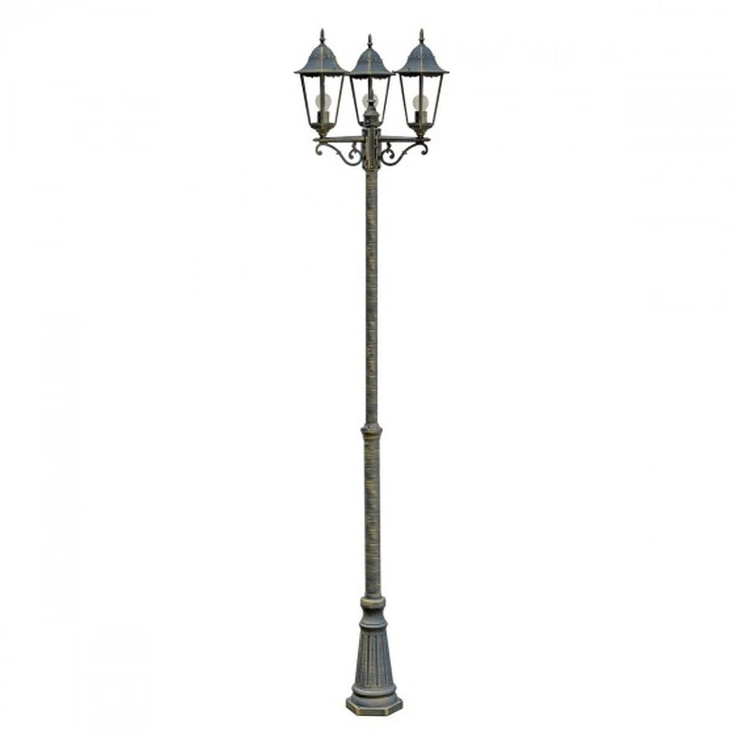 Candélabre MIGDAL en bronze 220cm Rustique Chemin Jardin