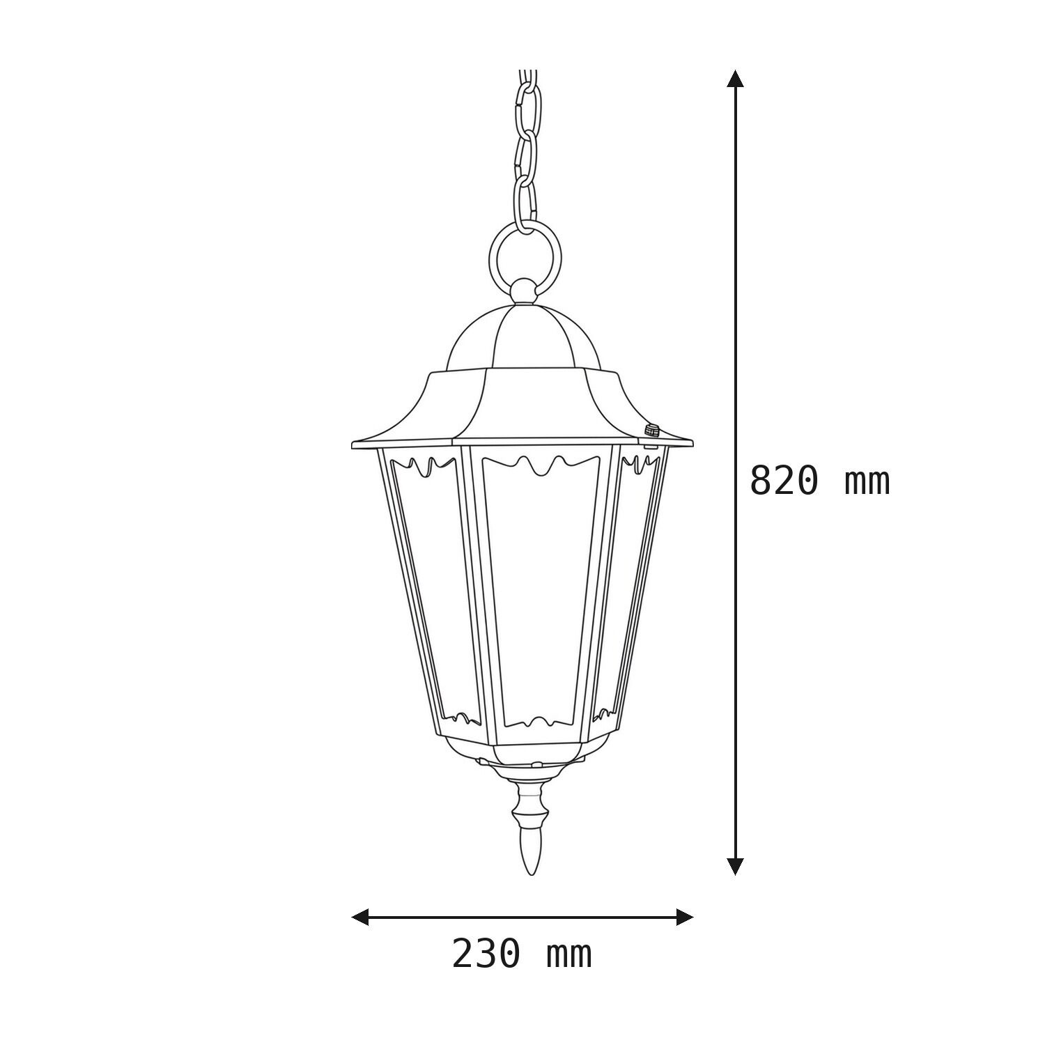 le51573-pendelleuchte-laterne-terrasse-balkon-garten-aussen-metall-glas-matt-rustikal-klassisch-schwarz-weiss-06 Laterne, hängend, outdoor, Glasfenster, Kette