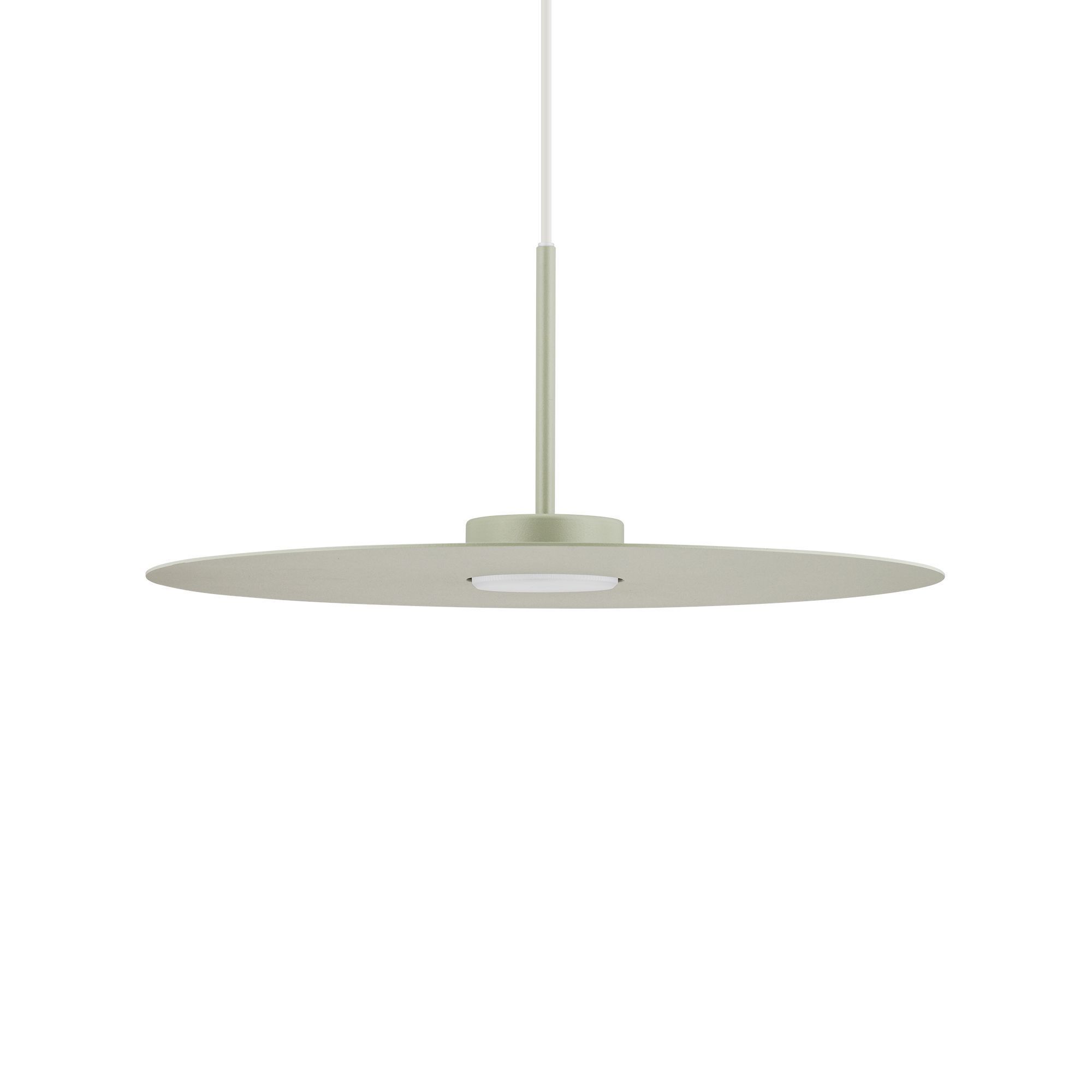 Moderne Hängelampe Stahl GX53 rund Ø40 cm Salbei Grün decke, hängende lampe, deckeneinbau, oval schirm, beige grün