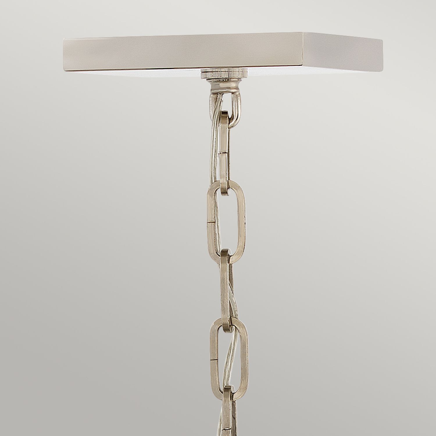 Suspension en métal L : 33 cm H : max. 202,2 cm E14