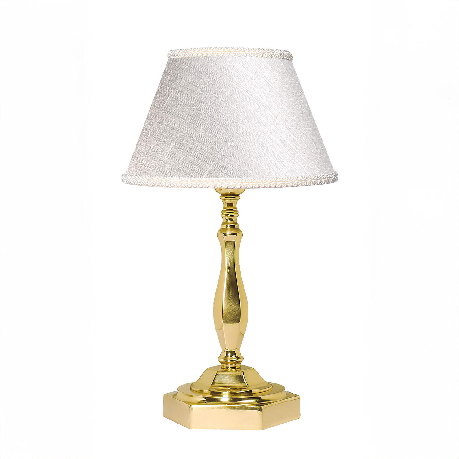 Lampe de table classique Lampe de chevet E14 Abat