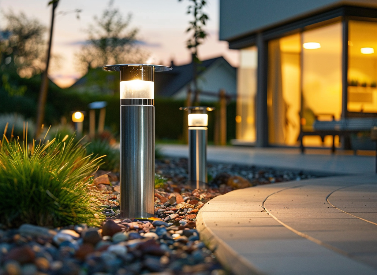 Luminaire d'allée : des chemins de style à travers l'ombre et la lumière