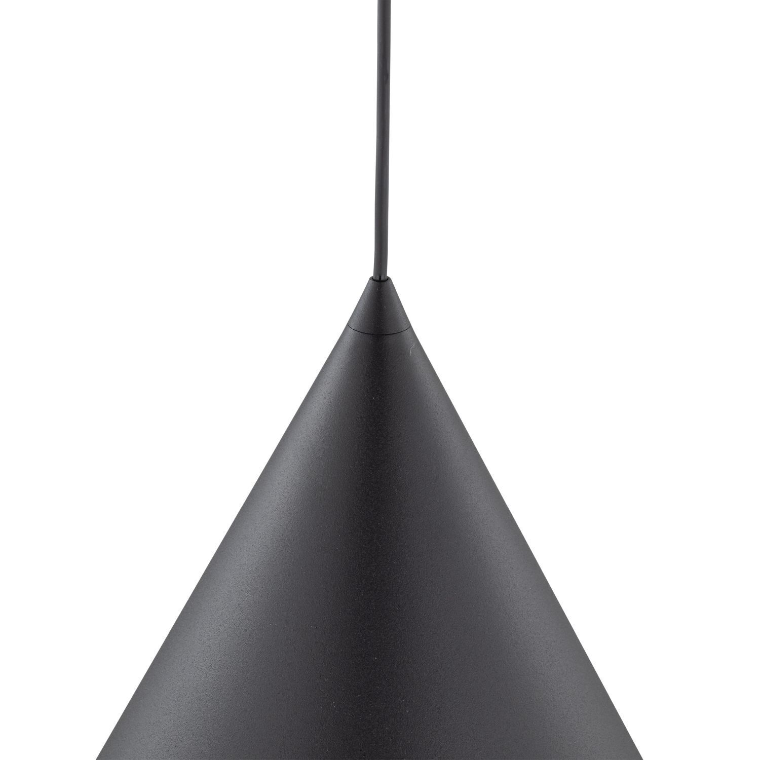 Suspension noire métal E27 Ø 32 cm H : max. 165 cm Beleuchtung