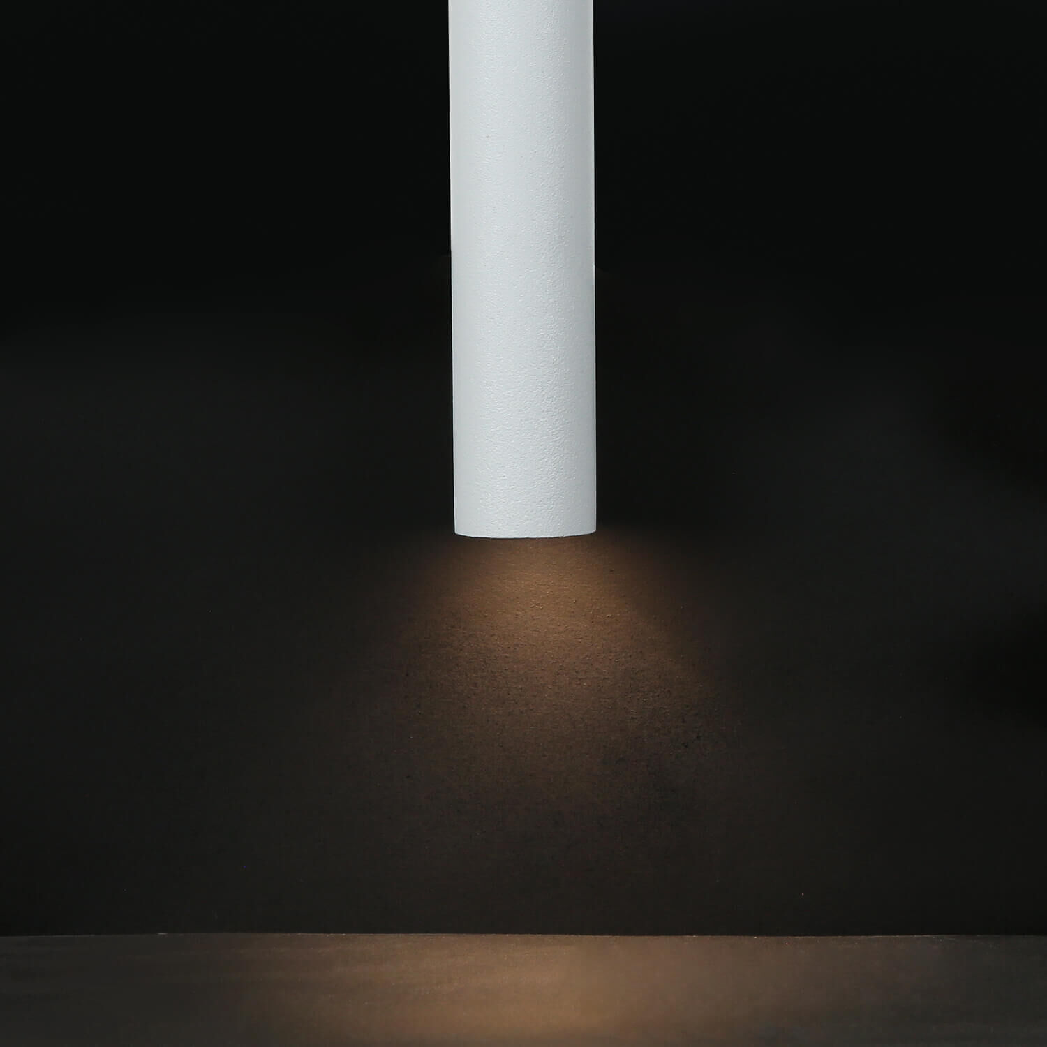Suspension ronde blanche Ø2,5cm G9 Moderne CULT