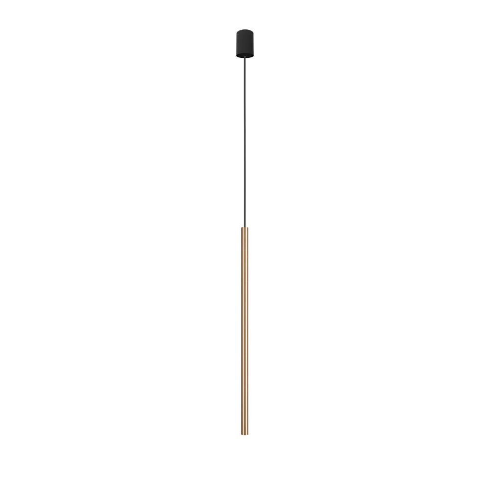 Suspension laiton véritable Ø2,5cm rond G9 étroit