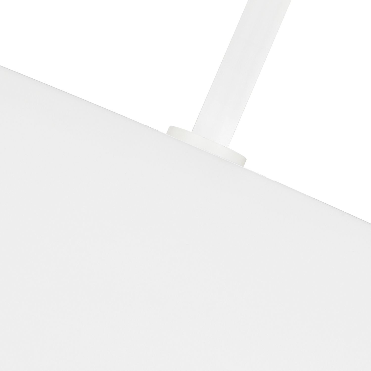 Plafonnier rond blanc or Moderne ajustable