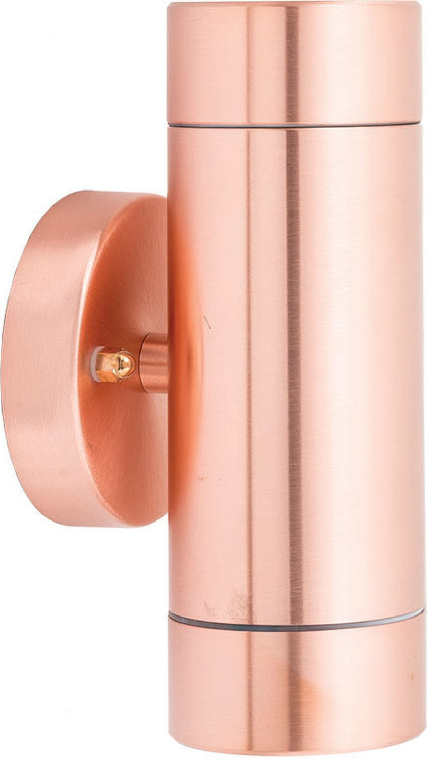 Up Down lampe laiton extérieur IP54 GU10 en cuivre