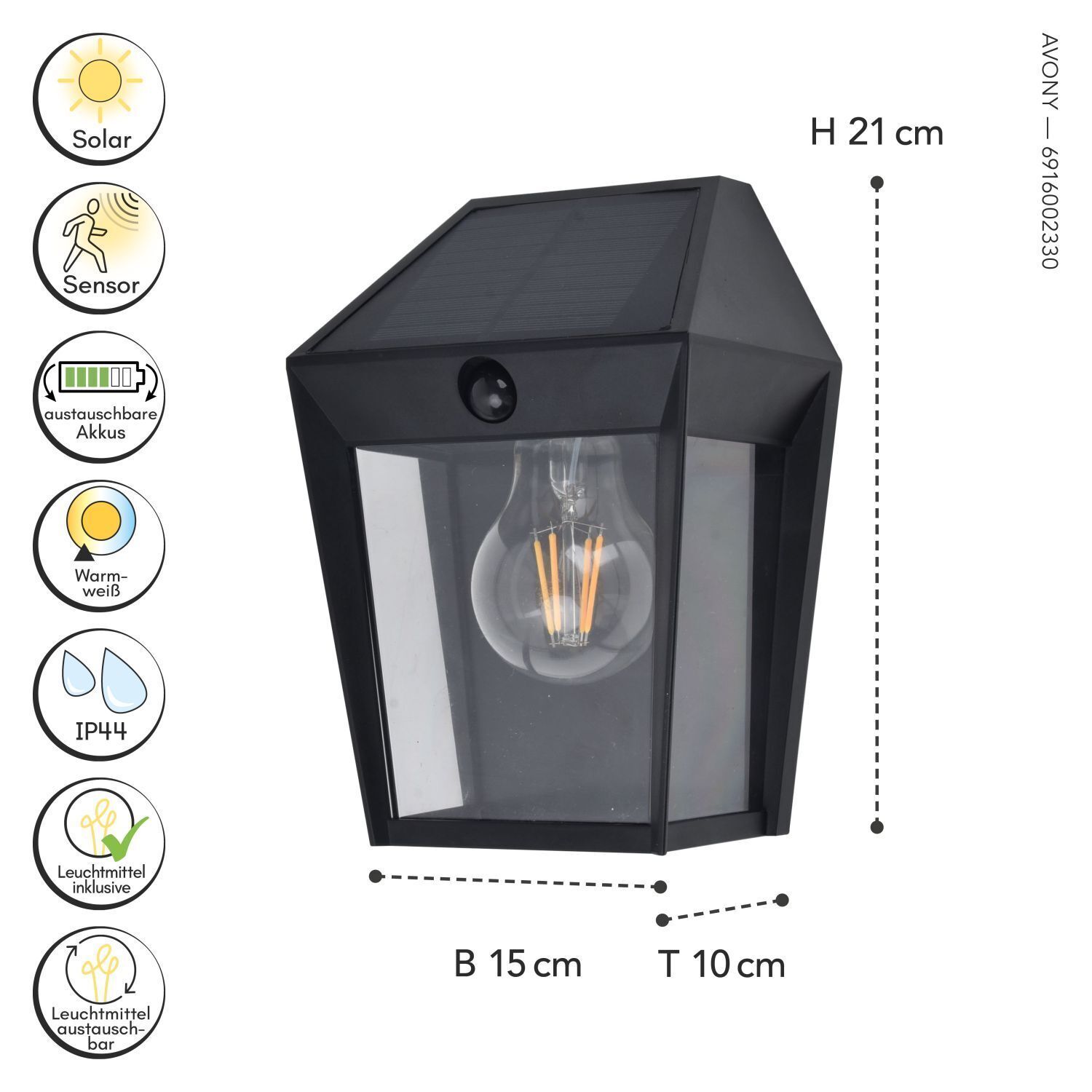 Licht, Lampe, Laterne, Briefkasten