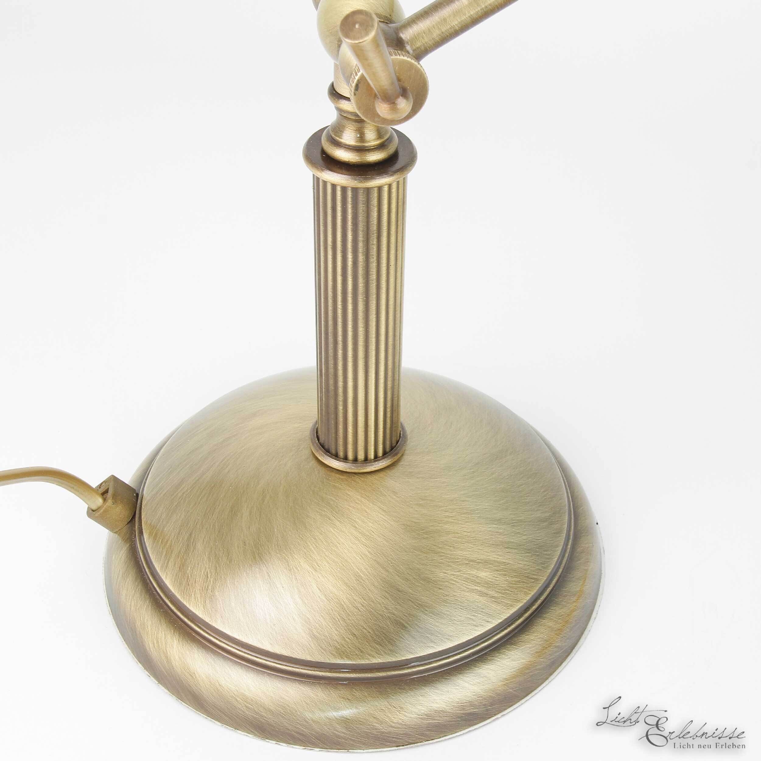 Lampe de table Bronze Clair Abat-jour en tissu Snodo