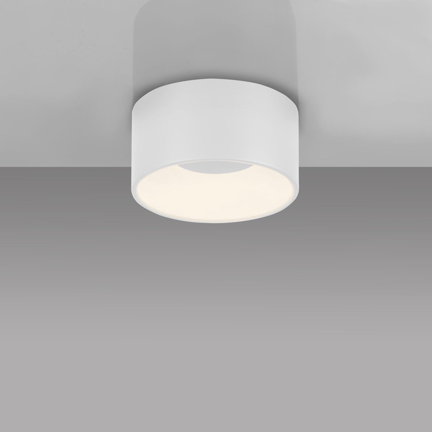 Lampe de plafonnier ronde LED blanc Ø16 cm 13 W 1500 lm dimmable