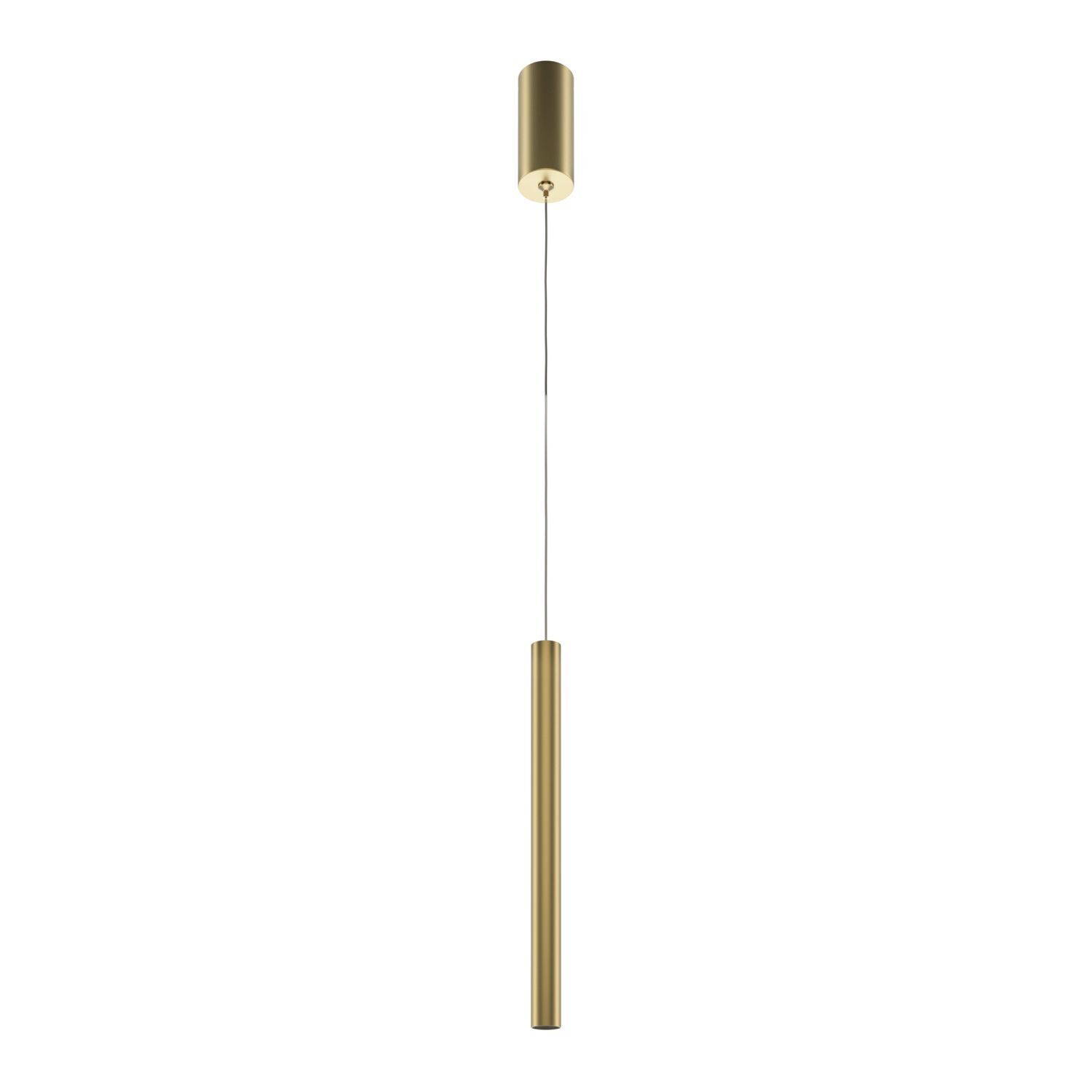 Suspension LED aluminium ronde Ø 3 cm H : max. 340 cm