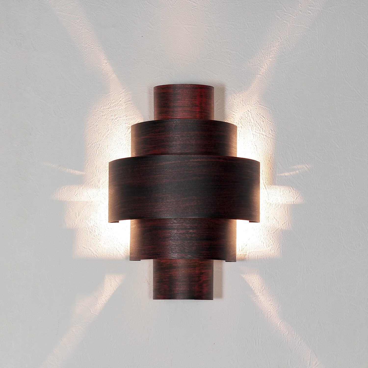 Applique murale moderne marron motif lumineux CAMILLO Applique murale moderne marron motif lumineux CAMILLO